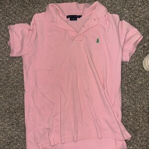 Ralph Lauren Pink Polo Shirt